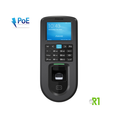 VF30 Pro: Biometric, RFID, PIN code, Linux OS. PoE and WiFi.